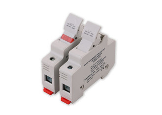 IEC60269 GB13539 10KA BH200 14x51mm AF74 Sigorta Blokları Tutucu 15 Amp 1500V DC