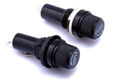 6.35x31.8mm Cam Sigortalar için Hızlı Bağlantı Şasi 10A Inline Sigorta Tutucu R3-13