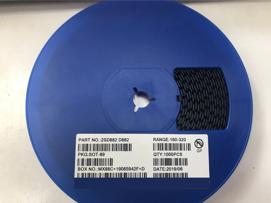 SOT-89 D882 NPN Elektronik Transistörler Plastik Kapsüle Güç Disipsiyonu