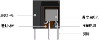 Termal Sigorta Metaloksit Varistörü TFMOV 25S112KIT 25S102