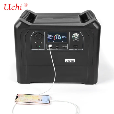 2400W 4800W Taşınabilir Açık Hava Güç Santrali 2560WH