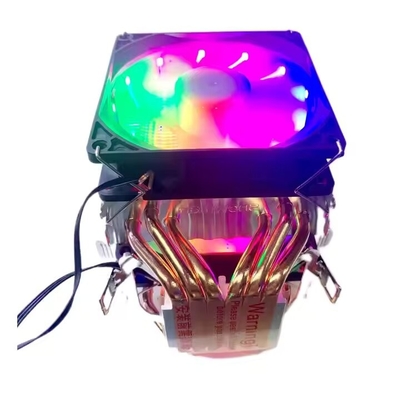 Çift Kuleli CPU Fan Cooler Alüminyum Heatsink PC Ana tahtası CPU Cooler