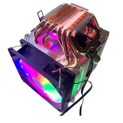 Çift Kuleli CPU Fan Cooler Alüminyum Heatsink PC Ana tahtası CPU Cooler