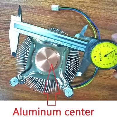 Ultra İnce Küçük Şasi Özel Radyatör Evrensel PC Ana Kartı CPU Soğutucu