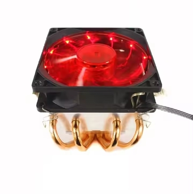 4 ısı borusu aşağıya itme tipi Alüminyum Heatsink CPU soğutucu