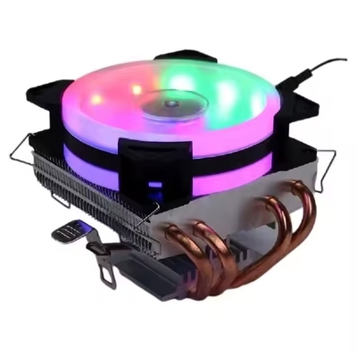 4 ısı borusu aşağıya itme tipi Alüminyum Heatsink CPU soğutucu