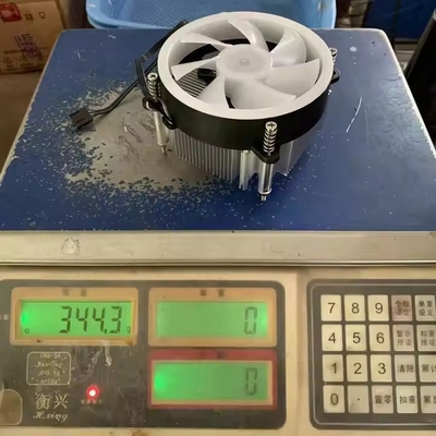 Evrensel Bilgisayar Radyatörü Alüminyum Sıcaklık Sızdırıcısı Bilgisayar için CPU Soğutucu