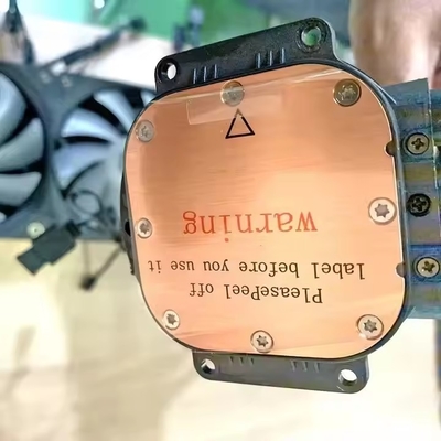 Su Pompası Soğutucu CPU Alüminyum Isı Lavabo Su Soğutucu Ventilatörler Sıvı Soğutucu Ventilatörler