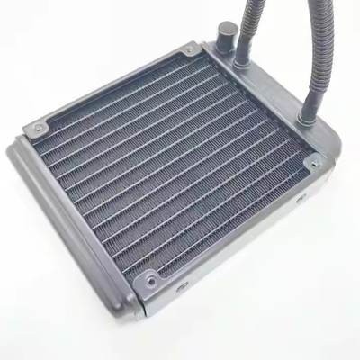 Su Pompası Soğutucu CPU Alüminyum Isı Lavabo Su Soğutucu Ventilatörler Sıvı Soğutucu Ventilatörler