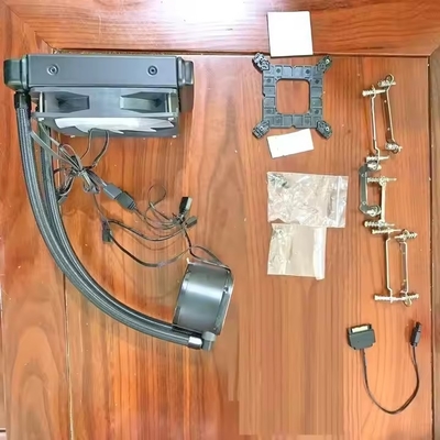 Su Pompası Soğutucu CPU Alüminyum Isı Lavabo Su Soğutucu Ventilatörler Sıvı Soğutucu Ventilatörler