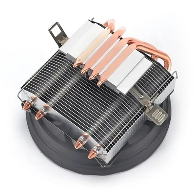 Düşük Gürültülü Hava Soğutma Ventilatörü Alüminyum Radyatör CPU Soğutucu Bilgisayarlar İçin
