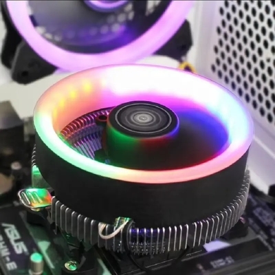 Mini CPU Soğutucu Alüminyum Sıcaklık Doluğu CPU Soğutucusu Aşağıya Taşıma Tipi