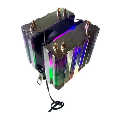 ARGB 8 ısı borusu fan Alüminyum ısı yuvası CPU soğutucu