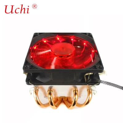 4 ısı borusu aşağıya itme tipi CPU soğutucu Alüminyum Heatsink CPU soğutucu