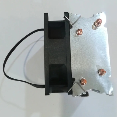 Soğutma Dikey Yan CPU Soğutucu 92mm Ventilatör 2 Bakır Isıtma borusu Pc Bilgisayar için Universal Soket AMD Intel İşlemci IC
