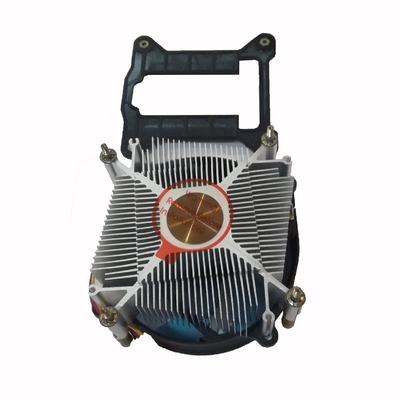 12V DC Bakır Merkezi Radyatör TDP 75W PC İşlemcisi Soğutma için 4 Pin PWM Soket 1700 1200 1150 1151 1155 1156 Cpu Hava Soğutucu Ventilatörü