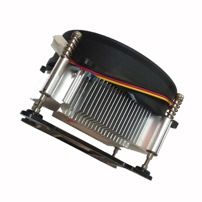 12V DC Bakır Merkezi Radyatör TDP 75W PC İşlemcisi Soğutma için 4 Pin PWM Soket 1700 1200 1150 1151 1155 1156 Cpu Hava Soğutucu Ventilatörü
