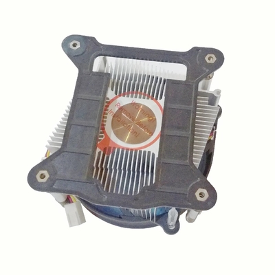 12V DC Bakır Merkezi Radyatör TDP 75W PC İşlemcisi Soğutma için 4 Pin PWM Soket 1700 1200 1150 1151 1155 1156 Cpu Hava Soğutucu Ventilatörü
