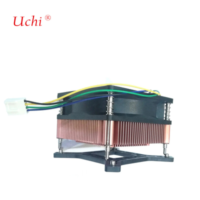 Bakır kaplı ısı lavabo ısı dağılımı yağ TDP 60W Cpu soğutucu fan sessiz Pwm 3 Pins 4 Pins I3 I5 Intel Lga775 1150 1151