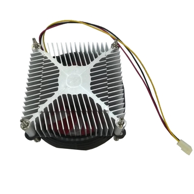 CPU Softer PC Intel İşlemci Soket Lga775 115 Alüminyum Sıcaklık Doluğu Fan 3-Pin 4-Pin Pwm Fonksiyonu