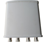 Açık 4 Port Çift Kutuplu Panel Anten 698-960/1710-2700/3300-4000MHz Ana İstasyon Anten GSM 2G 2G 4G 5G RF Ekipmanı