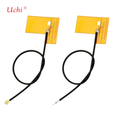 İnce Yumuşak 3 DBi Sarı FPC Esnek Mini UFL 433hmz 2.4ghz ESP32 için Bluetooth Chip Anten
