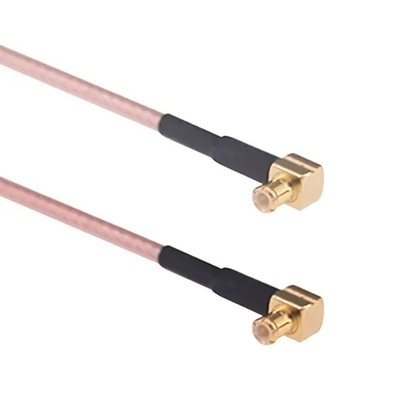 IoT Koaksi Kablo 50 Ohm RG316 90 Derece MCX'den MCX Erkek Kablo Montajı