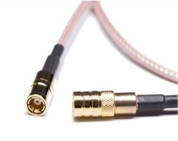 RP SMB RG178 RG316 RF Koaksiyel Kablo 50ohm 6GHz ile Erkek Erkeğe Fiş