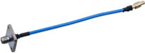 SMA Erkek Plug To N Tip Kadın Jack Flange Panel Mount Connector SS405 SS-405 Superflex RF Pigtail Uzantı Kablosu için