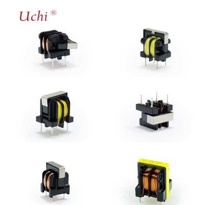 BETD3403 ETD34 Yatay Çift Yuvalı 6+6PIN Güç Dağıtım Transformatörü Statik Elektrik Cihazı