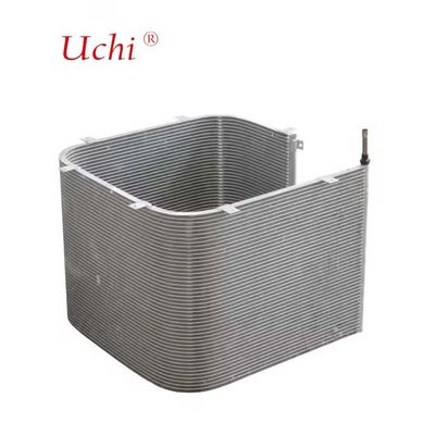 Enerji Tasarruflu Serpentin Enine Kanatlı Mikrokanal Isı Eşanjörü Mikrokanal Yoğuşturucu