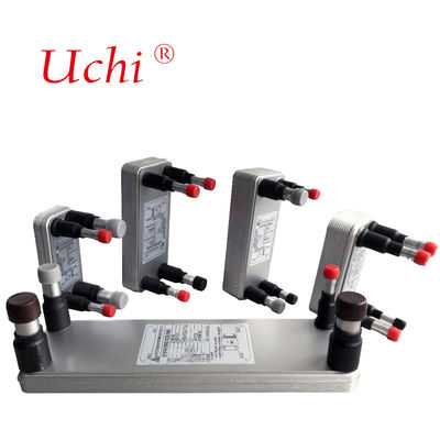 Tamamı Alüminyum Lehimli Plaka Mikrokanal Isı Eşanjörü