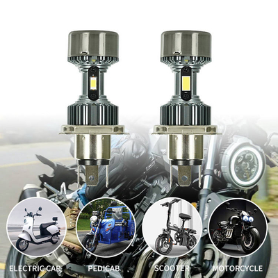 3300 LM M9 LED Motosiklet Far Ampulü Soğutma Fanlı 9-18V