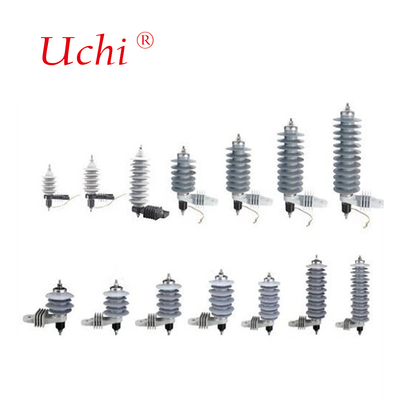 Dağıtım Tipi Metal Oksit Polimer Yıldırım 10kv Aşırı Gerilim Tutucu