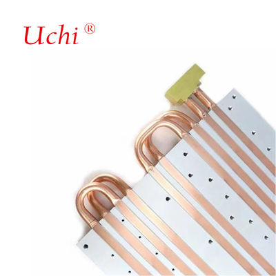 Yüksek Güçlü Alüminyum Tüp Su Soğutma Sıcaklık Lavabosu Tüp Soğuk Plaka