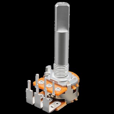 RD16 Metal Şaft Döner Potansiyometre RV16 Potansiyometre CTR Hassas Potansiyometreler