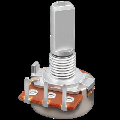 RD16 Metal Şaft Döner Potansiyometre RV16 Potansiyometre CTR Hassas Potansiyometreler