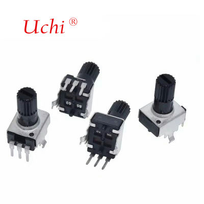 RV09 Tek Turlu 10K 12.5mm Ayarlanabilir Döner Karbon Film Potansiyometre