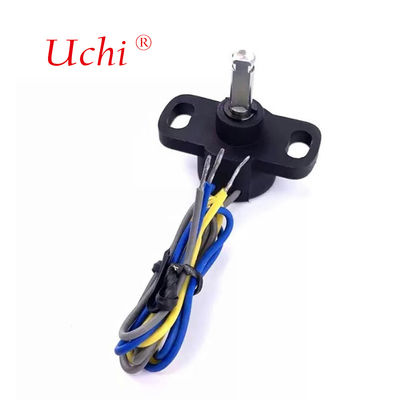 Ip67 Sınıfı OF22 Su Geçirmez İletken Plastik Döner Hassas Potansiyometre, Açısal Yer Değiştirme Sensörü