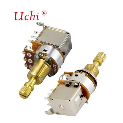 RV168 Tek Tellerli Elektrik Gitar Ses Düğmesi Ton Potansiyometresi