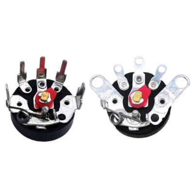 RV12 Doğrusal Karbon Film Döner Parmak Tekerlek Potansiyometre (Anahtarlı)