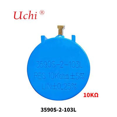 3590 Çok Turlu Sargılı Hassas Döner Potansiyometre 10k Ohm %5 2w