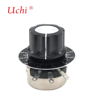 WX110 Single-turn Wound Precision Rotary Potentiometer Knob 470 Ω 1K 2K 10K 22K