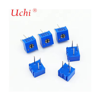 3362S İnce Ayar Hassas Potansiyometre 10K Metal Cam Sır Hassas Ayarlanabilir Direnç