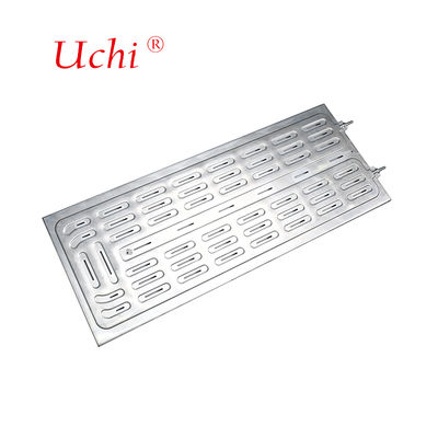 Akü Ess Alüminyum Soğuk Plak Su Soğuk Sıvı Soğutma Braze Buharatçısı Sıvı soğutulmuş Plak