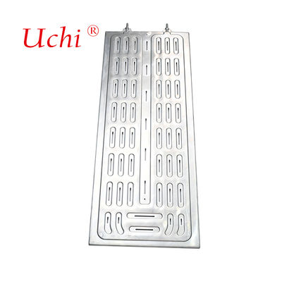 Akü Ess Alüminyum Soğuk Plak Su Soğuk Sıvı Soğutma Braze Buharatçısı Sıvı soğutulmuş Plak