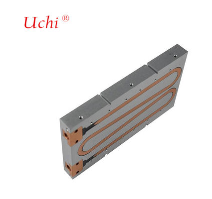 Özelleştirilmiş 30mm Su Soğutmalı Blok Sıvı Soğutucu Alüminyum Alaşımından Üretilmiştir