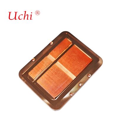 Lazer Su Soğutma Sistemi İçin C1100 Saf Bakır Soğutucu Plakalı Soğutma Teknolojisi