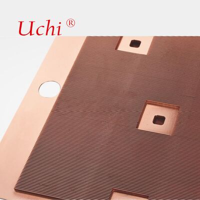 220-Serisi Skiped Isı Lavabosu 600W Bakır Tüp Skiped Fin Isı Lavabosu