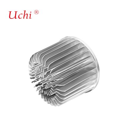 100mm Gümüş Kasa Radyal Alüminyum Soğuk Dövme Soğutucu